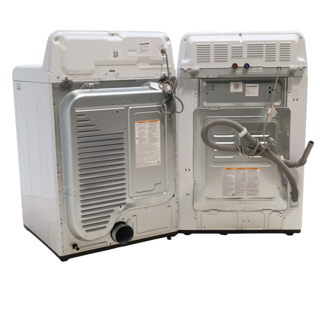 ENERGY STAR LG 4.1 cu. ft. Top Load Washing Machine with 4-Way Agitator and  ENERGY STAR LG 7.3 cu. ft. Gas Dryer with Smart Diagnosis - Open Box