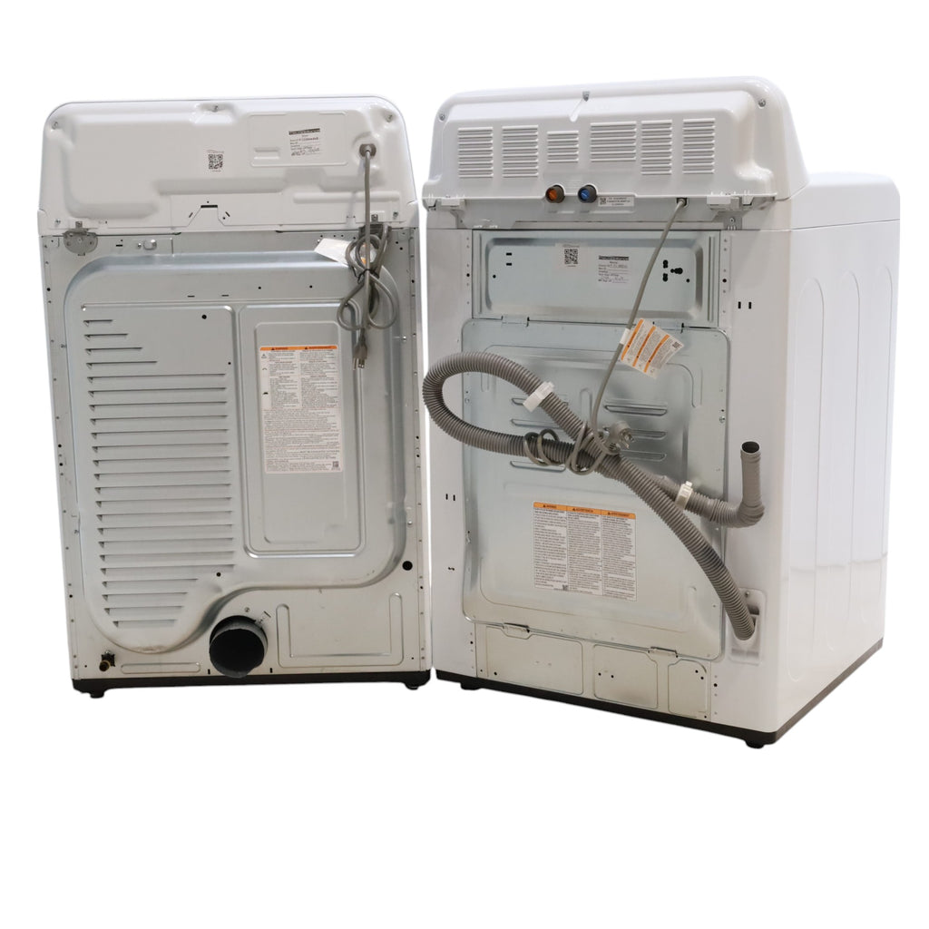 ENERGY STAR LG 4.1 cu. ft. Top Load Washing Machine with 4-Way Agitator and  ENERGY STAR LG 7.3 cu. ft. Gas Dryer with Smart Diagnosis - Open Box