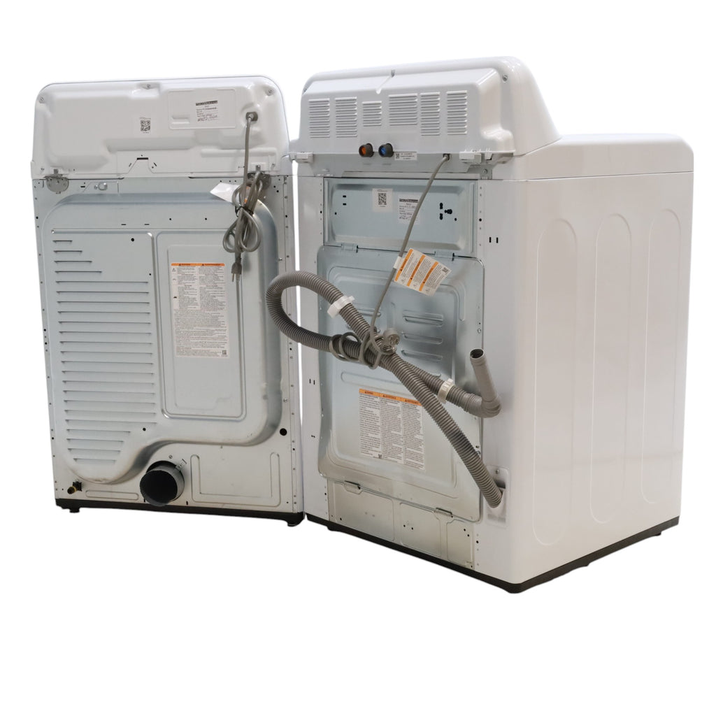 ENERGY STAR LG 4.1 cu. ft. Top Load Washing Machine with 4-Way Agitator and  ENERGY STAR LG 7.3 cu. ft. Gas Dryer with Smart Diagnosis - Open Box