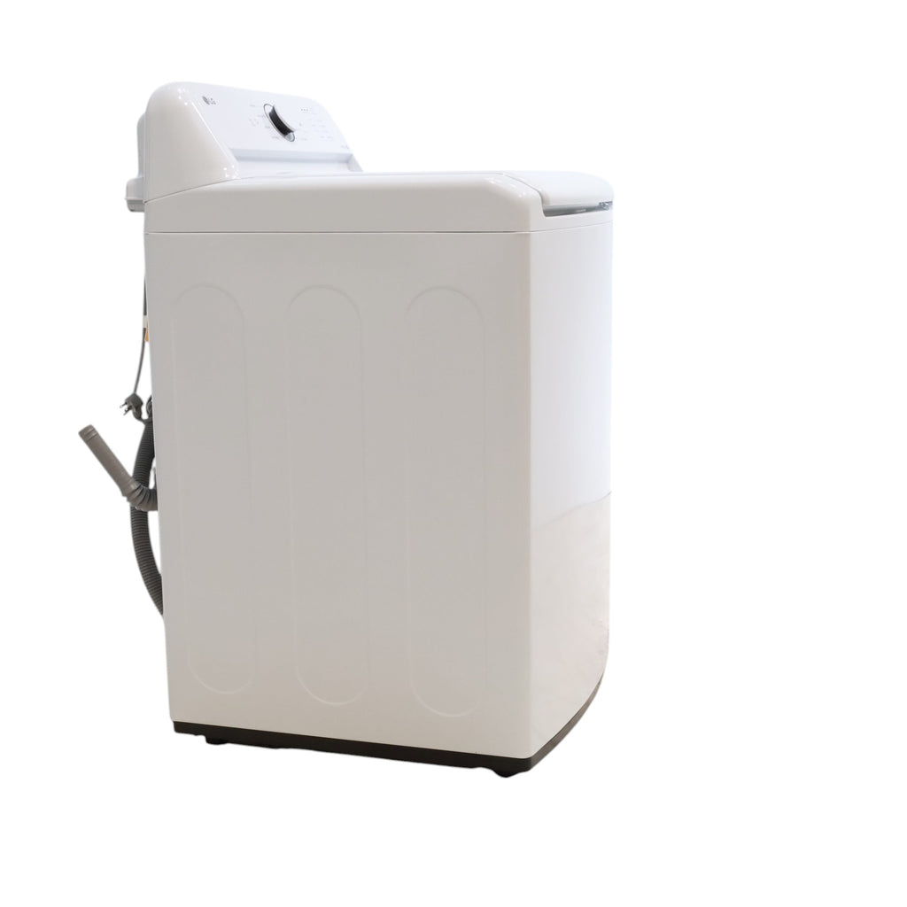 ENERGY STAR LG 4.1 cu. ft. Top Load Washing Machine with 4-Way Agitator and  ENERGY STAR LG 7.3 cu. ft. Gas Dryer with Smart Diagnosis - Open Box