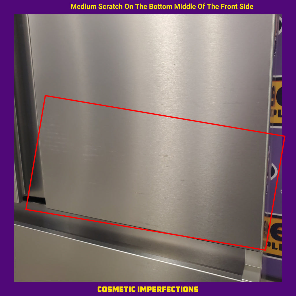 Pictures of Hisense PureFlat Standard-Depth 25.4-cu ft 3.0 -Door French Door Refrigerator with Dual Ice Maker with Water and Ice Dispenser ( Fingerprint Resistant Stainless Steel ) ENERGY STAR-HRF254N6DSE-Scratch and Dent(Minor) - Neu Appliance Outlet - Discount Appliance Outlet in Austin, Tx