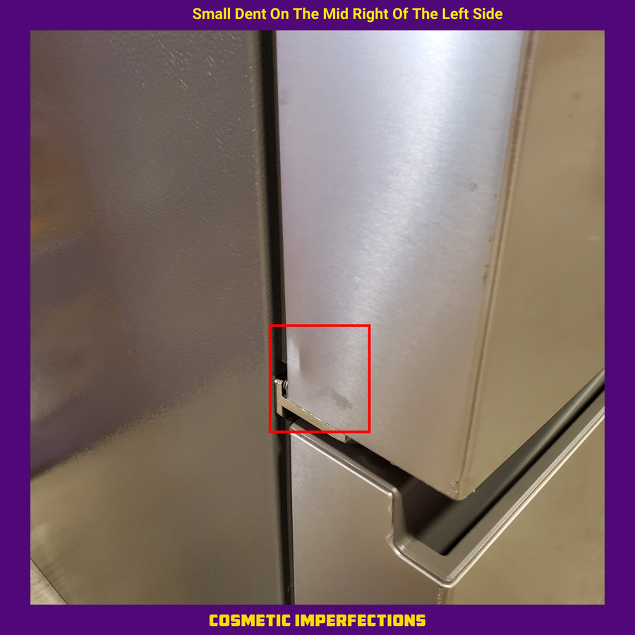 Whirlpool 30 Cu. Ft. French Door Refrigerator with Dual Ice Makers with Fingerprint-Resistant Stainless Finish WRFF3736SZ - Scratch & Dent (Major)