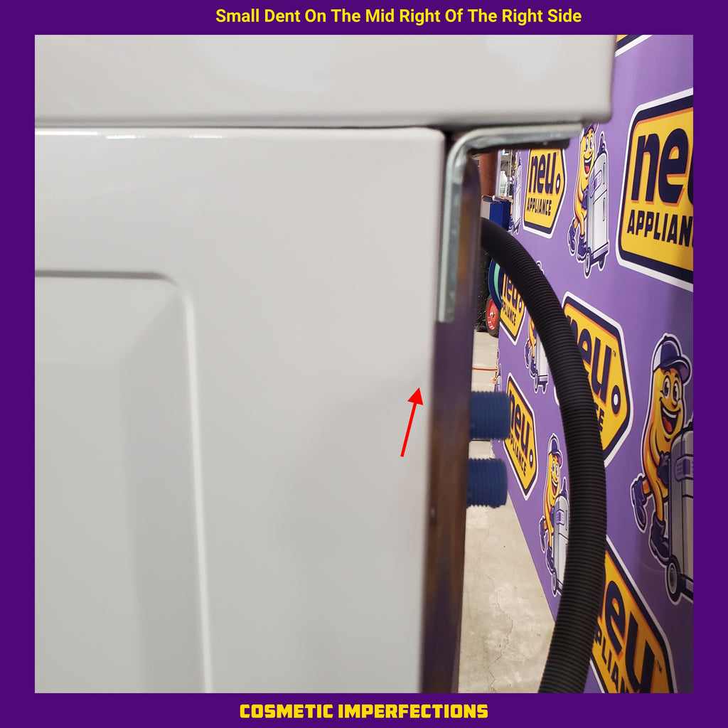 Pictures of Frigidaire Electric Washer/Dryer Laundry Center - 3.9 Cu. Ft Washer and 5.5 Cu. Ft. Dryer FLCE7522AW - Scratch & Dent (Minor) - Neu Appliance Outlet - Discount Appliance Outlet in Austin, Tx