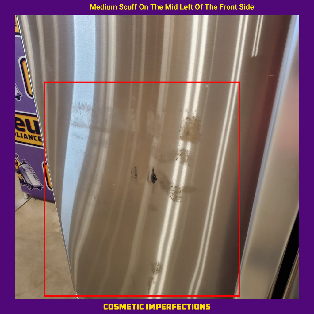 Pictures of LG 22 cu. ft. 30-inch Wide French Door Refrigerator in Stainless Steel LFCS22520S - Scratch & Dent (Moderate) - Neu Appliance Outlet - Discount Appliance Outlet in Austin, Tx