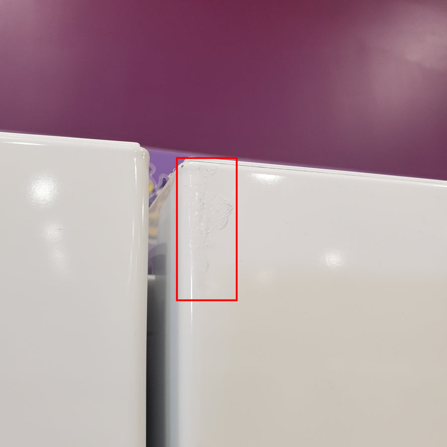 Whirlpool 24.6-cu ft Standard-Depth Side-by-Side Refrigerator with Ice Maker, Water and Ice Dispenser in White WRS315SDHW - Scratch & Dent (Minor)
