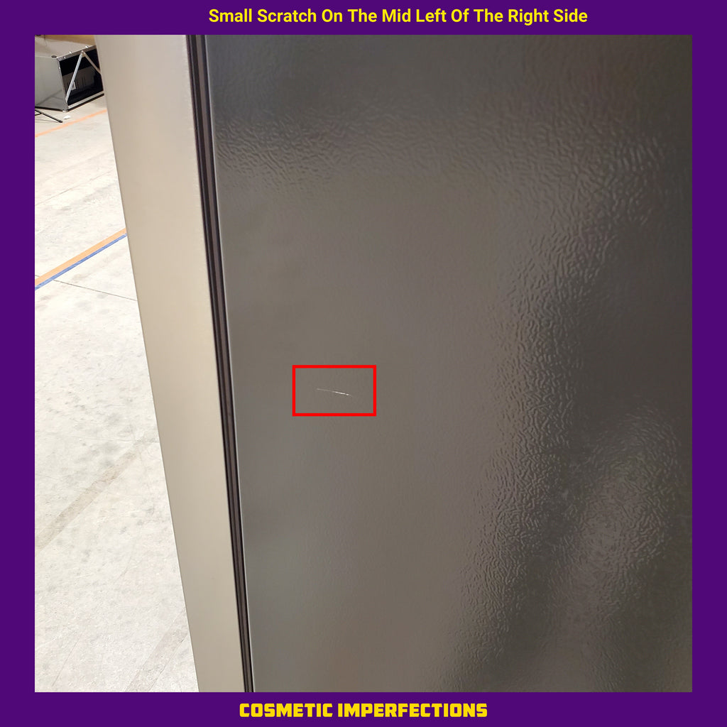 Pictures of Frigidaire 21 Cu. Ft. 36" Counter-Depth Side-by-Side Refrigerator in Fingerprint-Resistant Stainless Steel FRSG2115AV - Scratch & Dent (Minor) - Neu Appliance Outlet - Discount Appliance Outlet in Austin, Tx