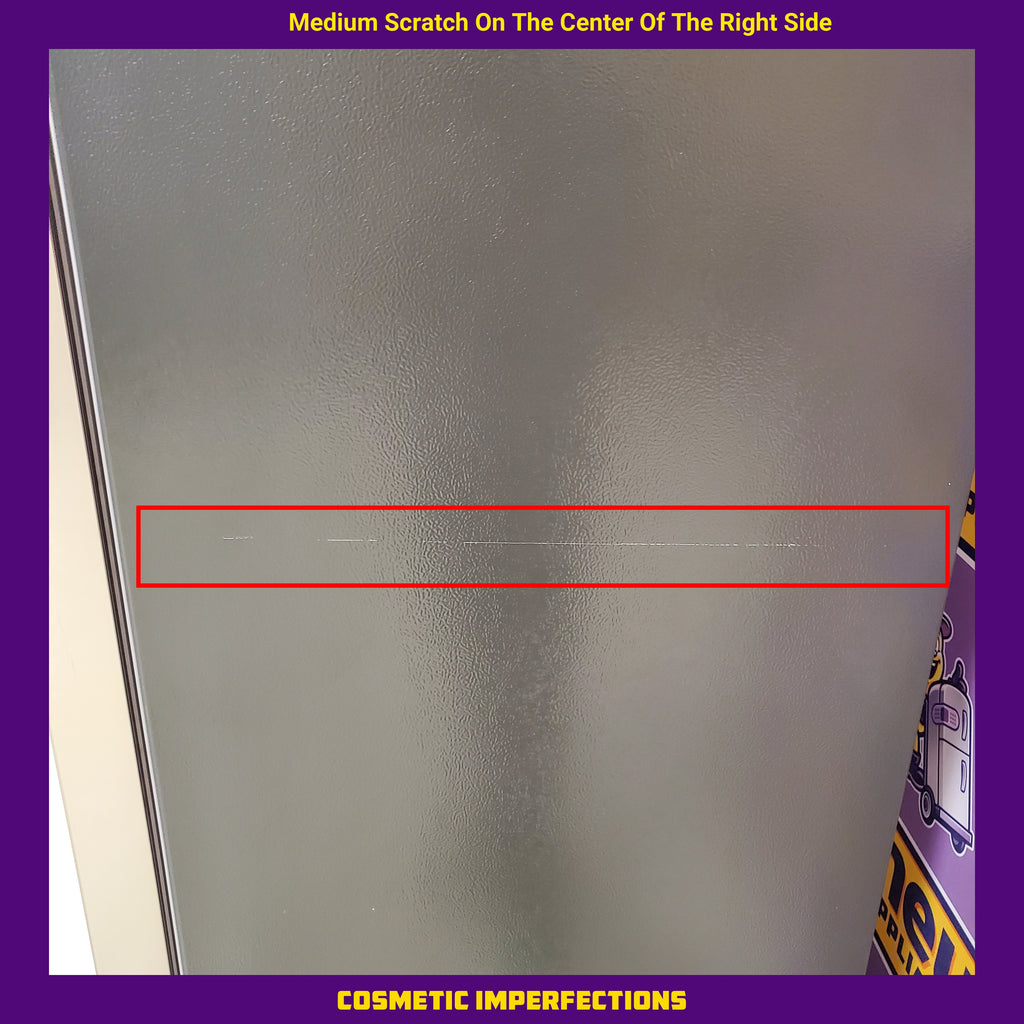 Pictures of Frigidaire 21 Cu. Ft. Counter-Depth Side-by-Side Refrigerator in Fingerprint-Resistant Stainless Steel - 3SD430 - FRSG2115AV - Scratch & Dent (Moderate) - Neu Appliance Outlet - Discount Appliance Outlet in Austin, Tx