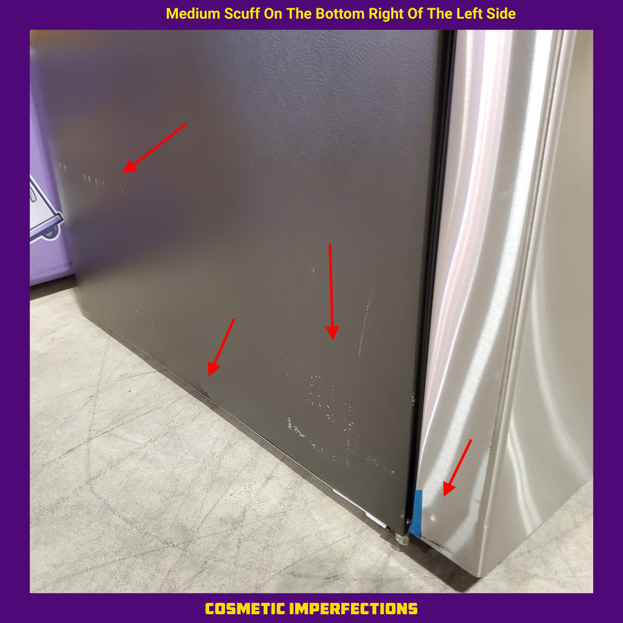 GE ENERGY STAR 25.7 Cu. Ft. Fingerprint Resistant French-Door Refrigerator GFE26JYMFS - Scratch & Dent (Moderate)