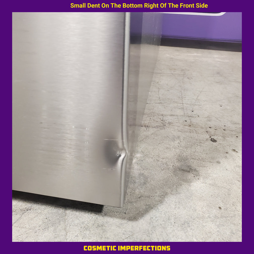 Pictures of Hisense PureFlat Standard-Depth 25.4-cu ft 3.0 -Door French Door Refrigerator with Dual Ice Maker with Water and Ice Dispenser ( Fingerprint Resistant Stainless Steel ) ENERGY STAR-HRF254N6DSE-Scratch and Dent(Minor) - Neu Appliance Outlet - Discount Appliance Outlet in Austin, Tx