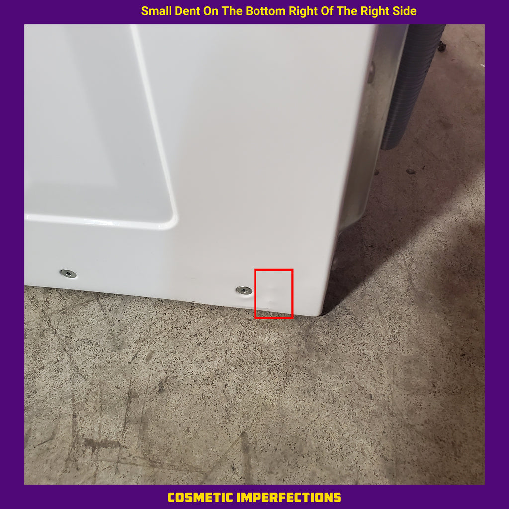 Pictures of Frigidaire Electric Washer/Dryer Laundry Center - 3.9 Cu. Ft Washer and 5.5 Cu. Ft. Dryer FLCE7522AW - Scratch & Dent (Minor) - Neu Appliance Outlet - Discount Appliance Outlet in Austin, Tx