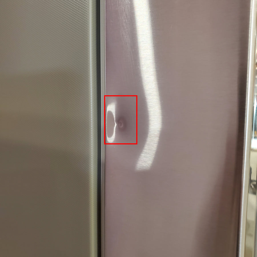 LG 27 cu. ft. Smart Counter-Depth MAX™ French Door Refrigerator with Linear Cooling™ and Internal Water Dispenser 22121512 - LRFLC2706S - Scratch & Dent (Moderate)