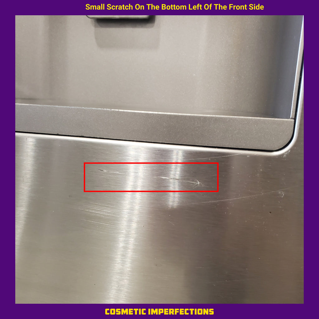 Pictures of GE 25.6 cu. ft. French Door Refrigerator in Fingerprint Resistant Stainless Steel, ENERGY STAR-GFE26JSMFS-Certified Refurbished - Neu Appliance Outlet - Discount Appliance Outlet in Austin, Tx