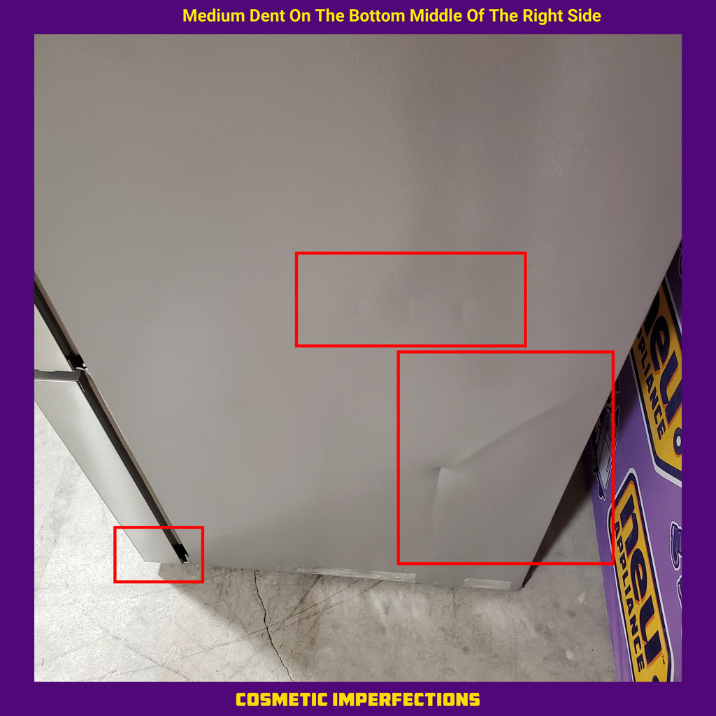 Pictures of Frigidaire 27.8-cu ft French Door Refrigerator with Dual Ice Maker (Fingerprint Resistant Stainless Steel) ENERGY STAR GRFS2853AF - Scratch & Dent (Moderate) - Neu Appliance Outlet - Discount Appliance Outlet in Austin, Tx