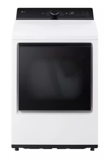 Pictures of LG Energy Star Certified 7.3 cu. ft. Ultra Large Capacity Rear Control Electric Dryer with LG EasyLoad™ Door and AI Sensing DLE8400WE - Open Box - Neu Appliance Outlet - Discount Appliance Outlet in Austin, Tx