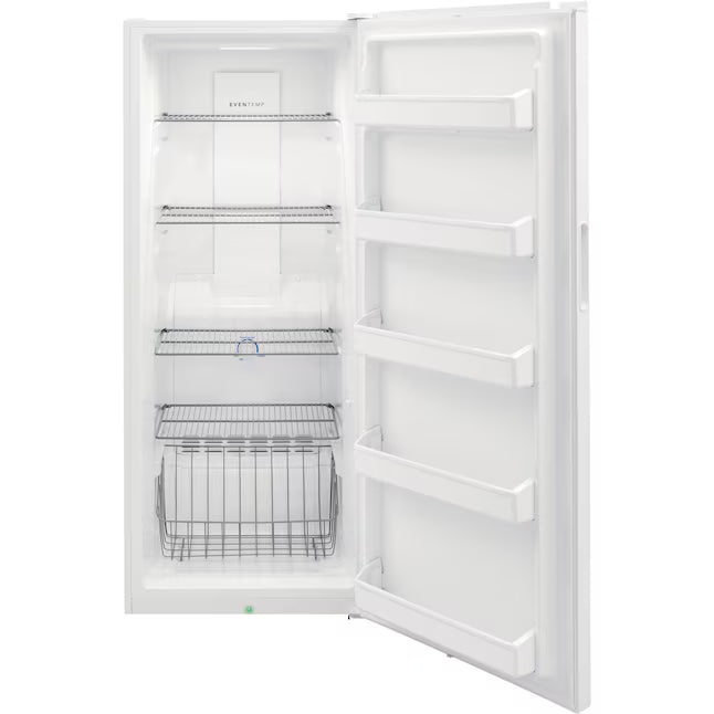 Frigidaire 16 Cu. Ft. Garage Ready Upright Freezer 25134SD455 - FFFU16F2VW - Scratch & Dent (Minor)