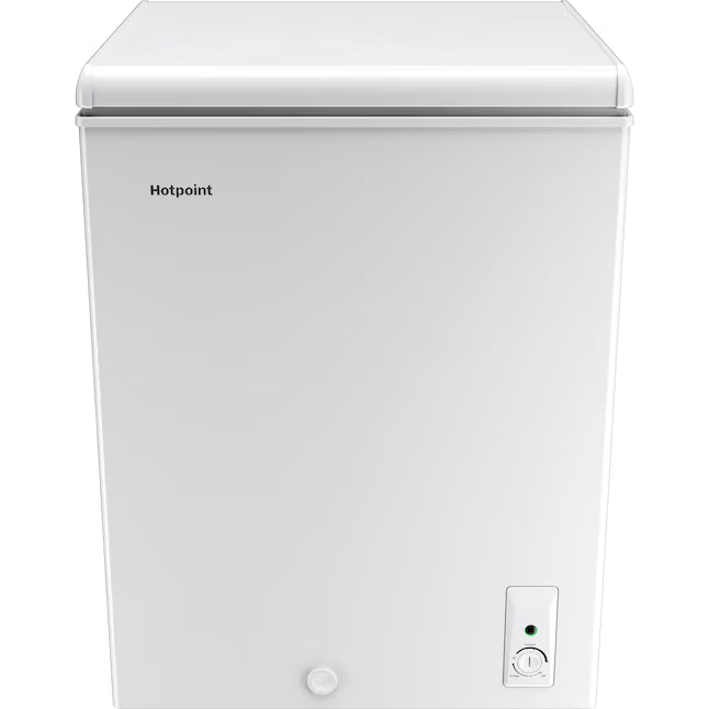 Hotpoint 4.9-cu ft Chest Freezer Convertible to Refrigerator in White HCM5QWWW - Open Box