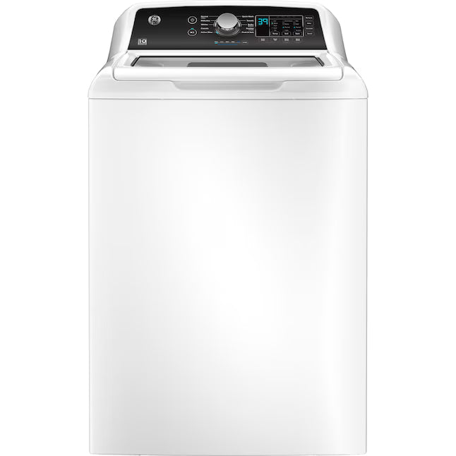 GE® 4.5 cu. ft. Capacity Washer with Water Level Control GTW585BSVWS - Certified Refurbished and GE® 7.4 cu. ft. Capacity Electric Dryer with Up To 120 ft. Venting and Sensor Dry GTD58EBSVWS - Certified Refurbished