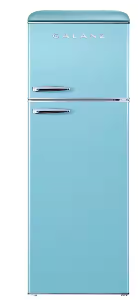 Galanz 12.0 Cu Ft Retro Top Mount Refrigerator 25CR225 - GLR12TBEEFR - Scratch & Dent (Minor)