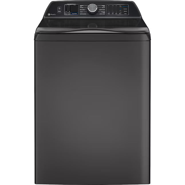 GE Profile™ ENERGY STAR® 5.4 cu. ft. Capacity Washer with Smarter Wash Technology PTW700BPTDG - New In Box and GE Profile™ ENERGY STAR® 7.4 cu. ft. Capacity Smart Electric Dryer with Sanitize Cycle and Sensor Dry GES9920E - PTD70EBPTDG - New In Box