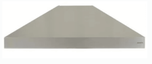 Coyote 36 Inch Stainless Steel Chimney Hood for Outdoor Grill with Flue, Variable Speed Control, Heat Sentry, Halogen Lighting, and Easy-Clean Baffle Filters C1HOOD36 - Scratch & Dent (Moderate)