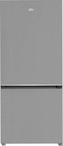 Beko 30” Counter-Depth Bottom Freezer Refrigerator with Ice Maker, Right Hinge BFBF30116SSIM - Scratch & Dent (Moderate)