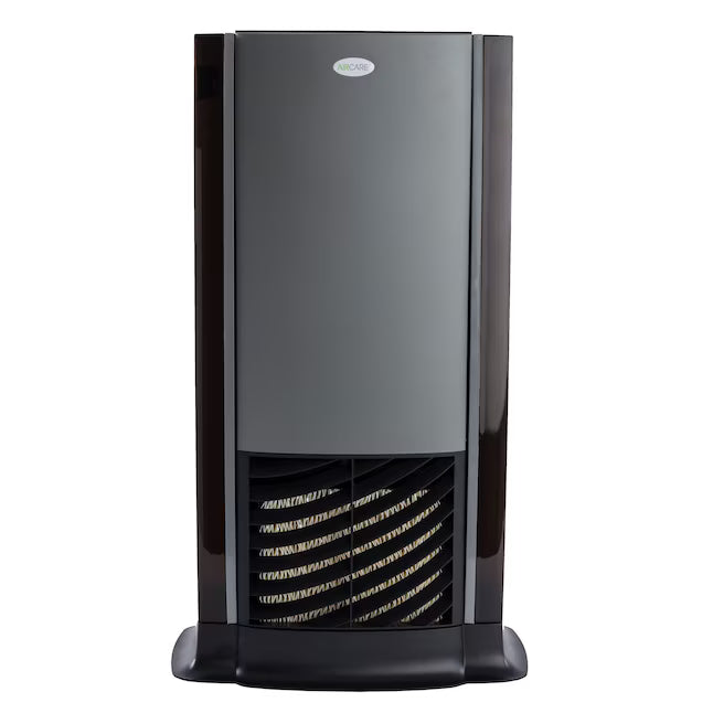 AIRCARE Tower Evaporative Large Room Tower Humidifier in Black D46720 - Open Box