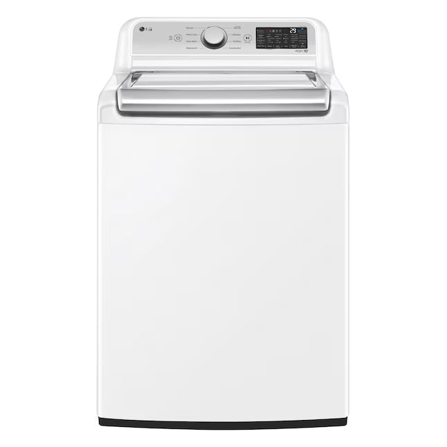 LG 5.5 cu. ft. Mega Capacity Smart Wi-Fi Enabled Top Load Washer with Impeller & TurboWash3D™ Technology WT7400CW - Certified Refurbished