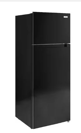 Vissani 7.2 cu. ft. Top Freezer Refrigerator in Black 251310SD887 - MDTF7BKES4 - Scratch & Dent (Moderate)