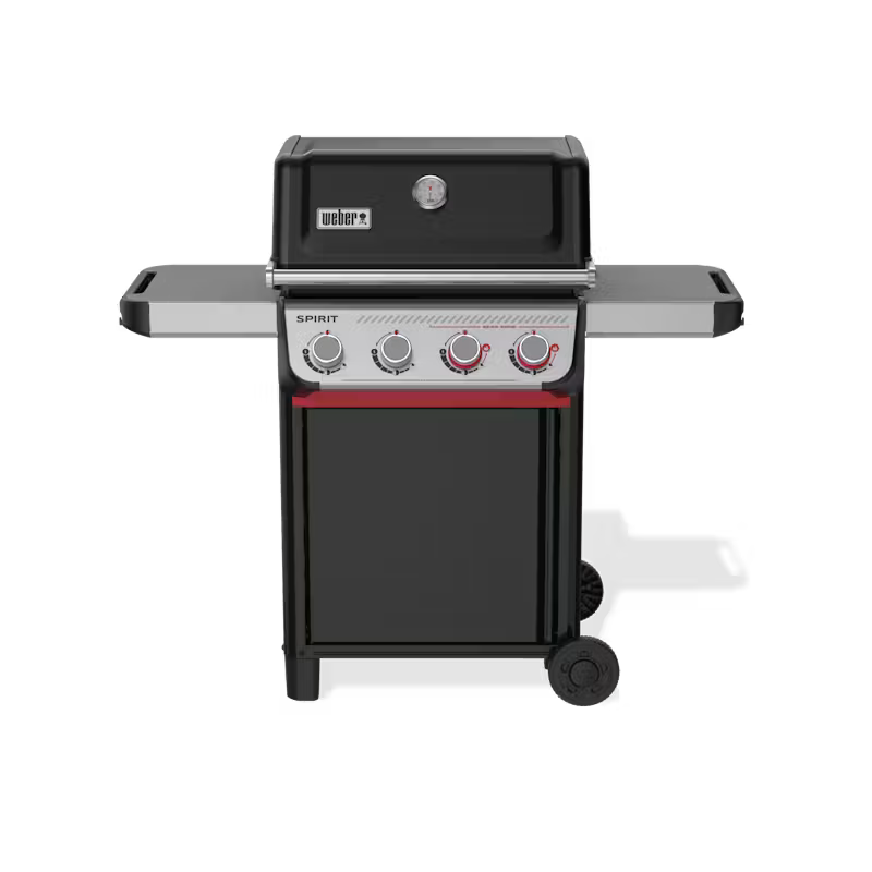 Spirit E-425 4-Burner Liquid Propane Gas Grill in Black with Powerful Boost Burners 22521697 - E-425 - Certified Refurbished