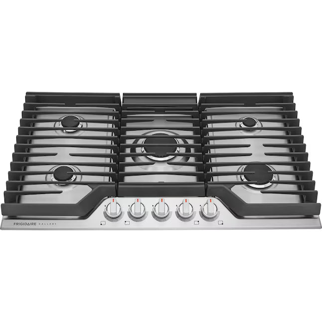 Frigidaire Gallery 36 inch Gas Cooktop in Stainless Steel GCCG3648AS - Open Box
