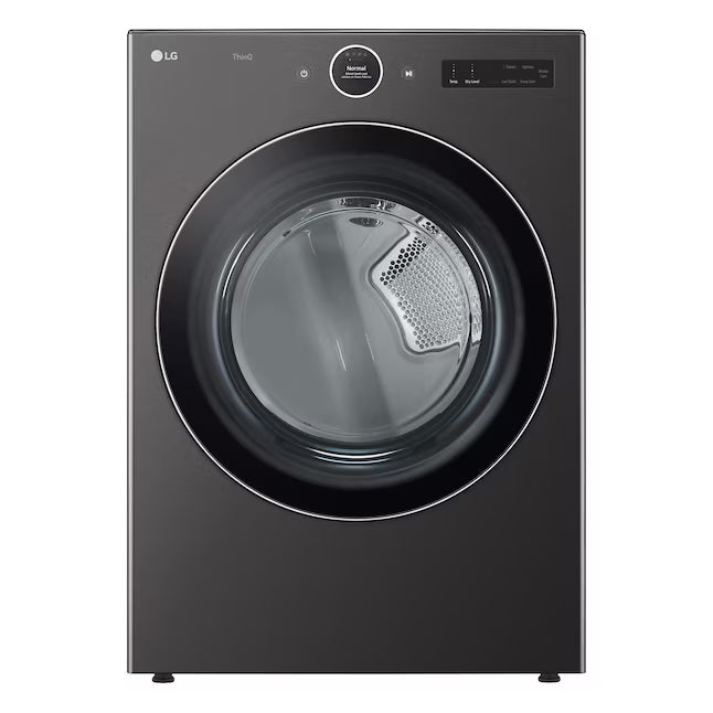 LG 4.5 cu. ft. Smart Front Load Washer with TurboWash® 360° and ezDispense® WM5700HVA - Scratch & Dent (Moderate) and 7.4 cu. ft. Ultra Large Capacity Smart Front Load Electric Dryer with Built-In Intelligence & TurboSteam® 16275 - DLEX6700B - Open Box