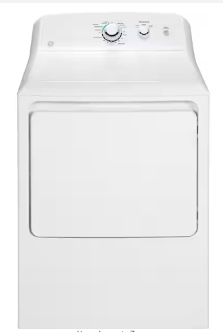 GE® 3.8 cu. ft. Capacity Washer with Stainless Steel Basket in White GTW330ASKWW - Scratch & Dent (Moderate) and GE® 7.2 cu. ft. Capacity Aluminized Alloy Drum Electric Dryer 16228 - GTD33EASKWW - Scratch & Dent (Minor)