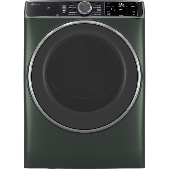 GE Profile™ ENERGY STAR® 7.8 cu. ft. Capacity Smart Front Load Gas Dryer with Steam and Sanitize Cycle GE9929 - PFD95GSPWGN - New in Box