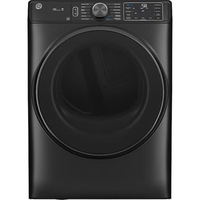 GE® ENERGY STAR® 7.8 cu. ft. Capacity Smart Front Load Electric Dryer with Steam and Sanitize Cycle 6SD075 - GFD65ESPVDS - Scratch & Dent (Minor)