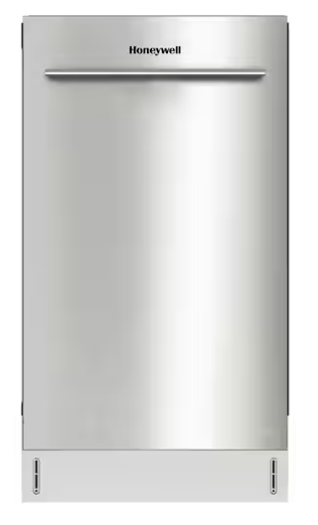 18 in. Honeywell Dishwasher with 8 Place settings 6 Washing Programs with Stainless Steel Tub and UL/Energy Star 25SD084 - HDS18SS - Scratch & Dent (Minor)