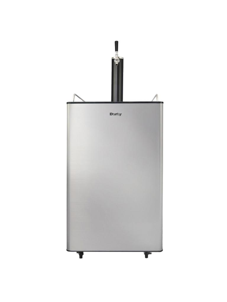 Danby 5.4 cu. ft. Single-Tap Keg Cooler in Stainless Steel 6SD147 - DKC054A9SLDB - Open Box