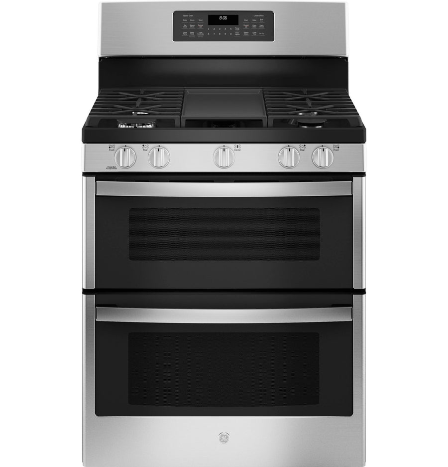 GE Free-Standing Gas Double Oven Convection Range 5SD88 - JGBS86SPSS - Scratch & Dent (Minor)