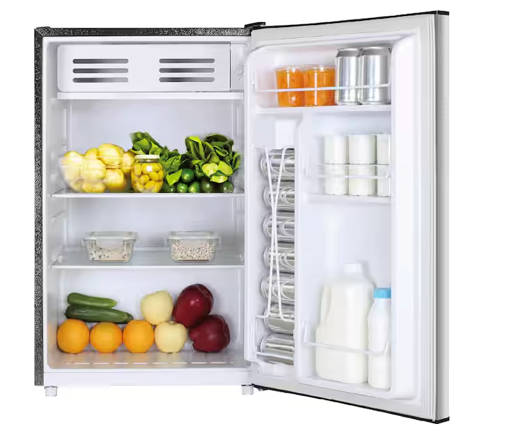 Arctic Chef 4.5 cu. ft. Mini Fridge in Stainless Steel ACFR465 - Scratch & Dent (Moderate)