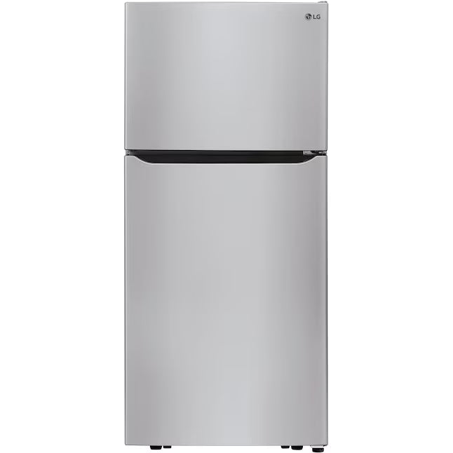 LG 20 cu. ft. 30 Inch Wide Top Freezer Refrigerator in Stainless Steel 21SD008 - LTCS20020S - Scratch & Dent (Minor)