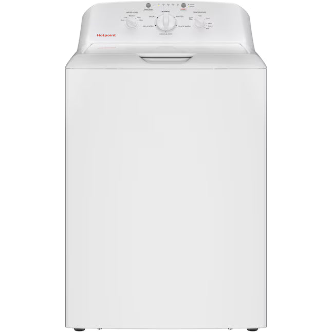 Hotpoint® 4.0 cu. ft. Capacity Washer with Cold Plus and Water Level Control 251310SD908 - HTW265ASWWW - Open Box