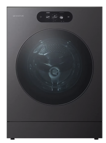 LG SIGNATURE 5.8 cu. ft. Smart Front Load Washer with ezDispense® and Touch LCD Control WM9901HBA - Scratch & Dent (Moderate)