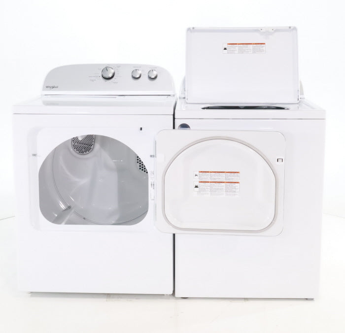 Pictures of HE Whirlpool 3.5 cu. ft. Top Load Washing Machine with Deep Water Wash and 7 cu. ft. Electric Dryer with AutoDry- Scratch & Dent - Minor - Neu Appliance Outlet - Discount Appliance Outlet in Austin, Tx