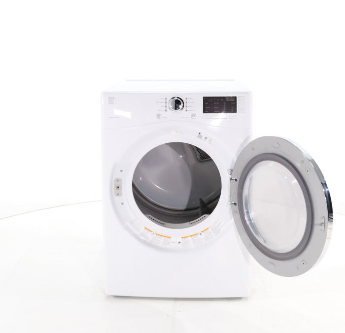 Pictures of White Kenmore Connect 7.3 cu. ft. Front Load Electric Dryer with My Cycle- Certified Refurbished - Neu Appliance Outlet - Discount Appliance Outlet in Austin, Tx