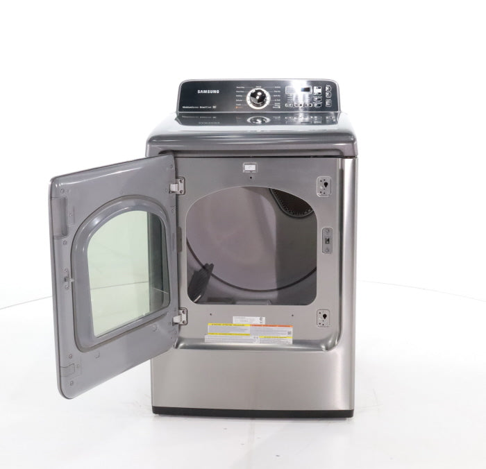 Pictures of Platinum Samsung 7.3 cu. ft. Gas Dryer with Smart Care- Certified Refurbished - Neu Appliance Outlet - Discount Appliance Outlet in Austin, Tx