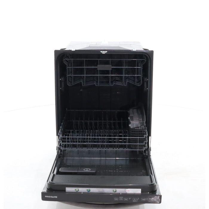 Pictures of 24 in. Black Stainless Steel ENERGY STAR Frigidaire Top Control Built In Dishwasher with Three Spray Arms - Scratch & Dent - Minor - Neu Appliance Outlet - Discount Appliance Outlet in Austin, Tx