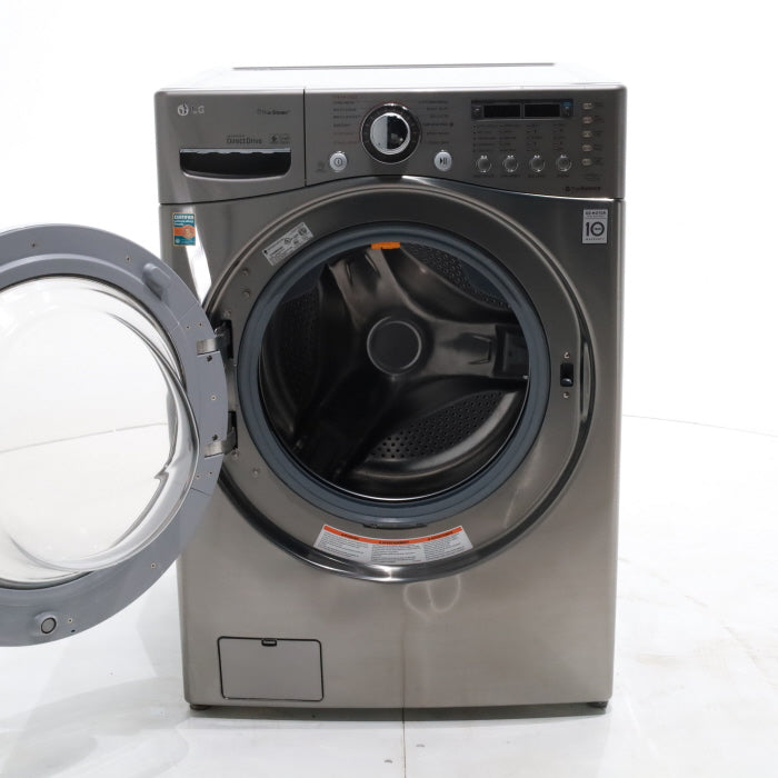 Pictures of Graphite Steel ENERGY LG 4.5 cu. ft. Front Load Washing Machine with TrueSteam Technology - Certified Refurbished - Neu Appliance Outlet - Discount Appliance Outlet in Austin, Tx