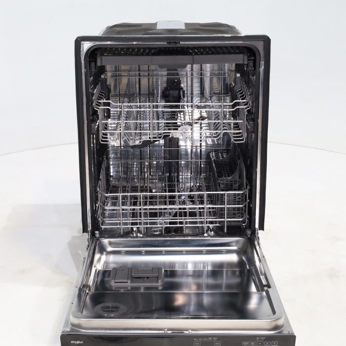 Pictures of 24 in. Fingerprint Resistant Stainless Steel ENERGY STAR Whirlpool Built In Dishwasher with 3rd Rack - WDT750SAKZ - 13747 - Scratch & Dent - Minor - Neu Appliance Outlet - Discount Appliance Outlet in Austin, Tx