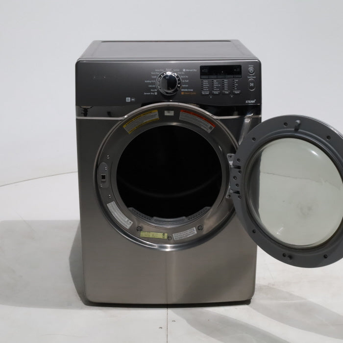 Pictures of Platinum Samsung 7.4 cu. ft. Frontload Gas Dryer with Steam - Certified Refurbished - Neu Appliance Outlet - Discount Appliance Outlet in Austin, Tx