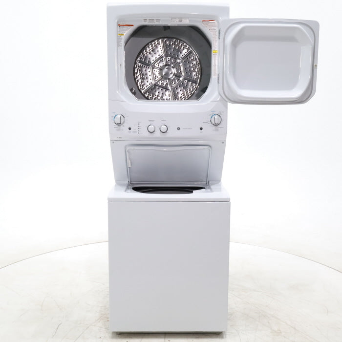 Pictures of GE 3.8 cu. ft. Laundry Center Washer and 5.9 cu. ft. Electric Dryer with Electro-Mechanical Rotary Dial Controls - Certified Refurbished - Neu Appliance Outlet - Discount Appliance Outlet in Austin, Tx