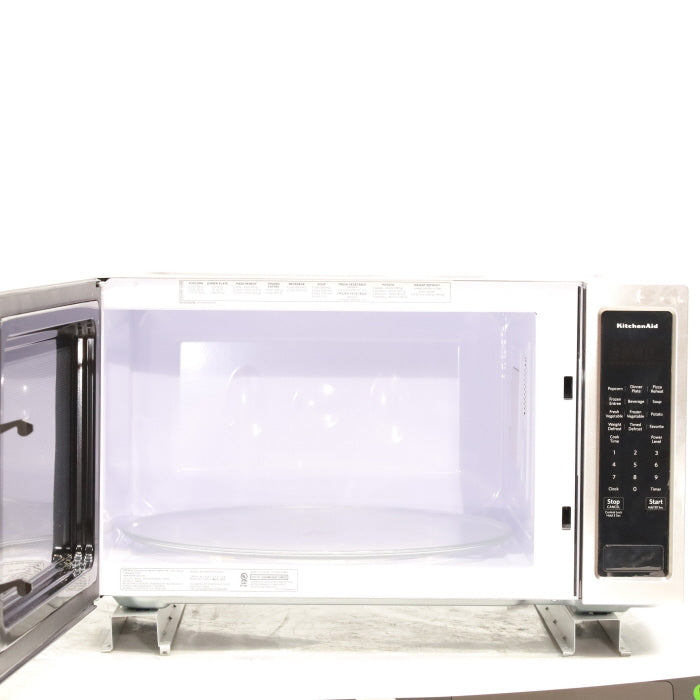 Pictures of KitchenAid 1200 Watt 2.2 Cu. Ft. Stainless Steel Countertop Microwave - Scratch and Dent - Minor - Neu Appliance Outlet - Discount Appliance Outlet in Austin, Tx